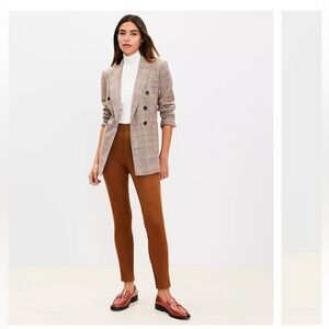 Brown Suede Leggings